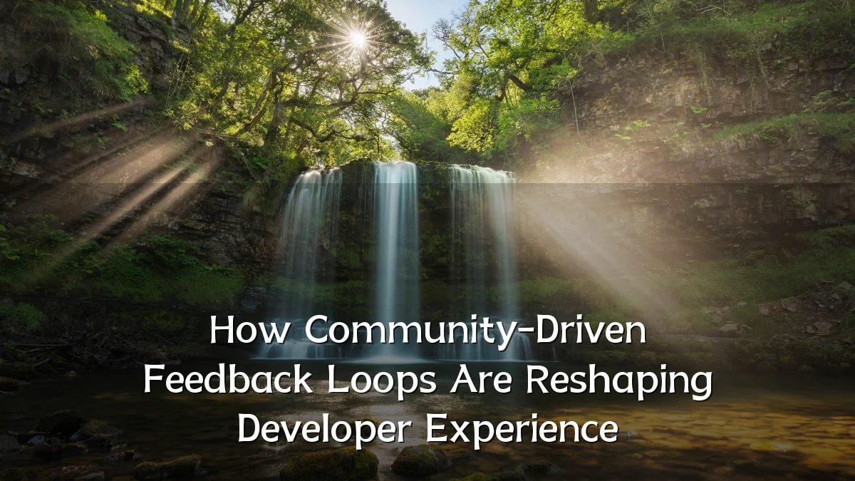 How Community-Driven Feedback Loops Are Reshaping Developer Experience