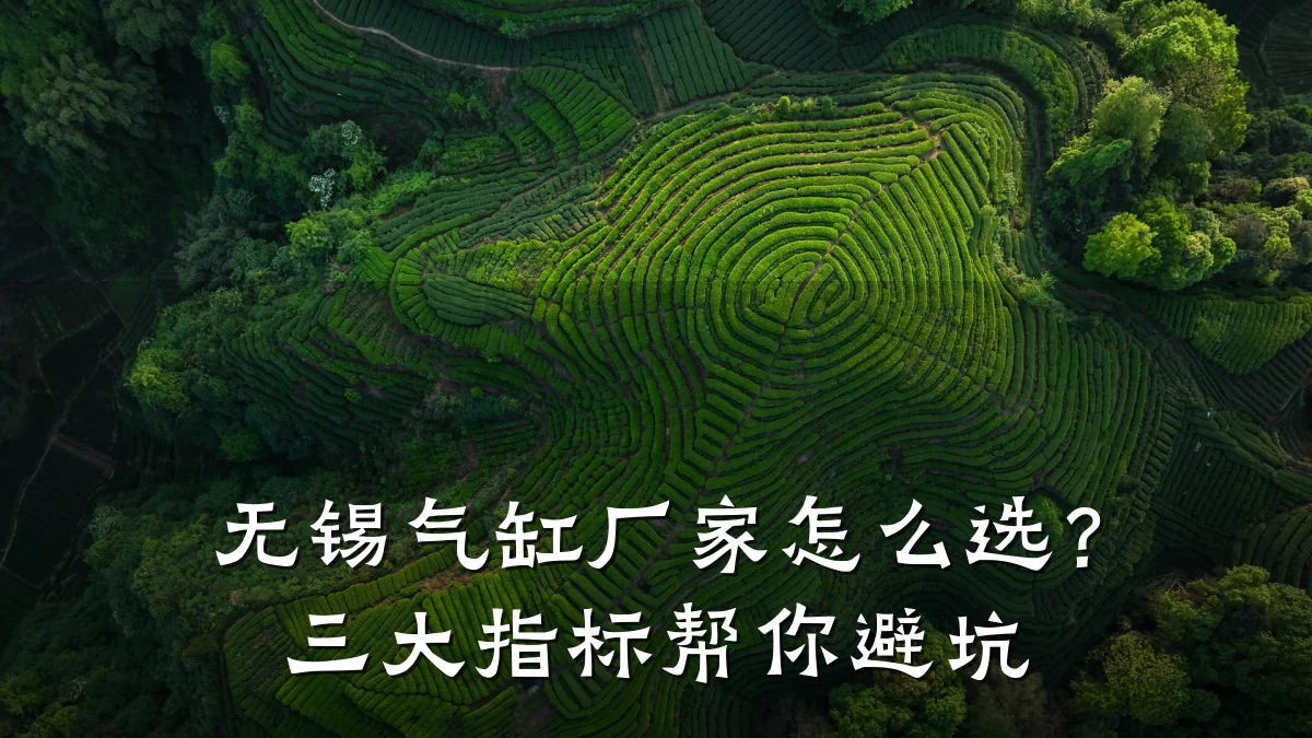 无锡气缸厂家怎么选?三大指标帮你避坑