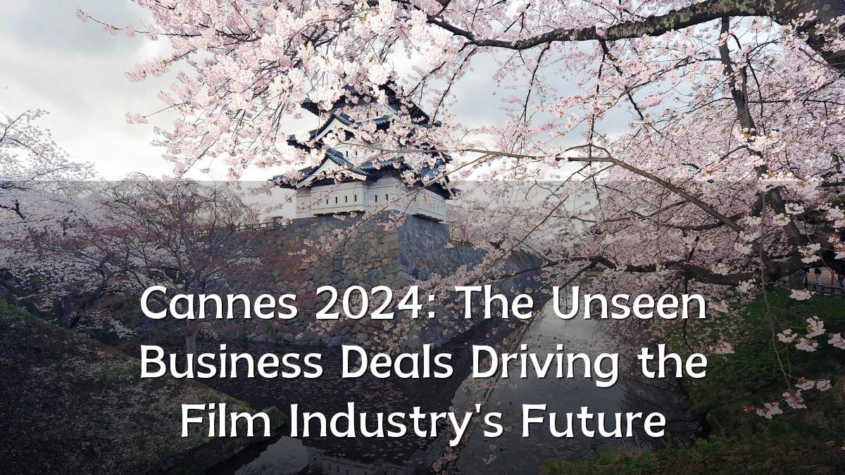 Cannes 2024: The Unseen Business Deals Driving the Film Industry's Future