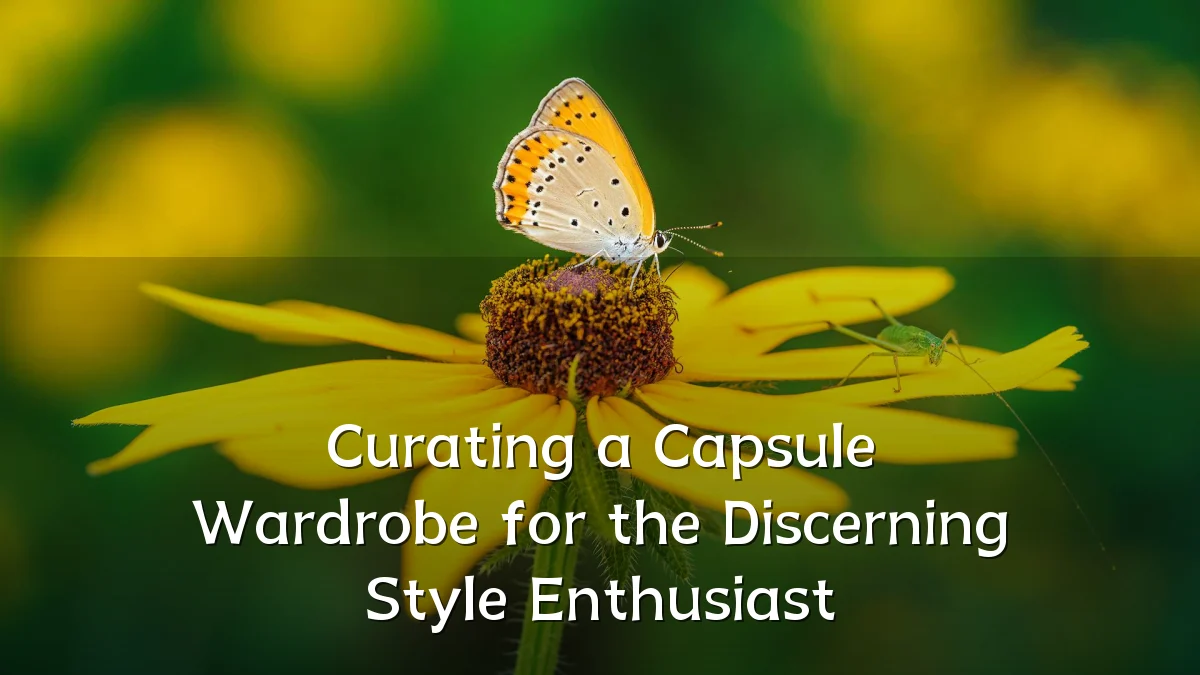 Curating a Capsule Wardrobe for the Discerning Style Enthusiast