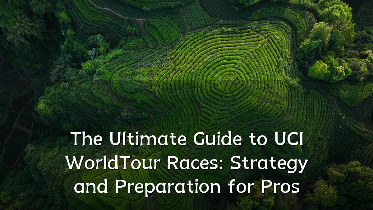 The Ultimate Guide to UCI WorldTour Races: Strategy and Preparation for Pros