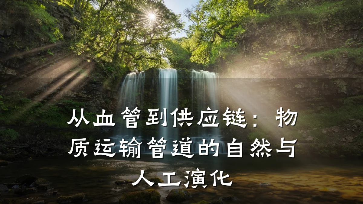 从血管到供应链:物质运输管道的自然与人工演化