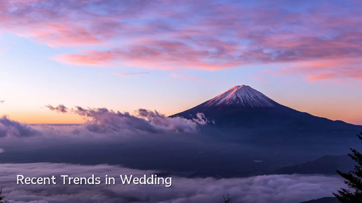 Recent Trends in Wedding