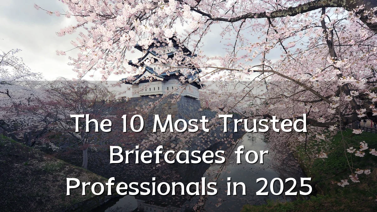 The 10 Most Trusted Briefcases for Professionals in 2025