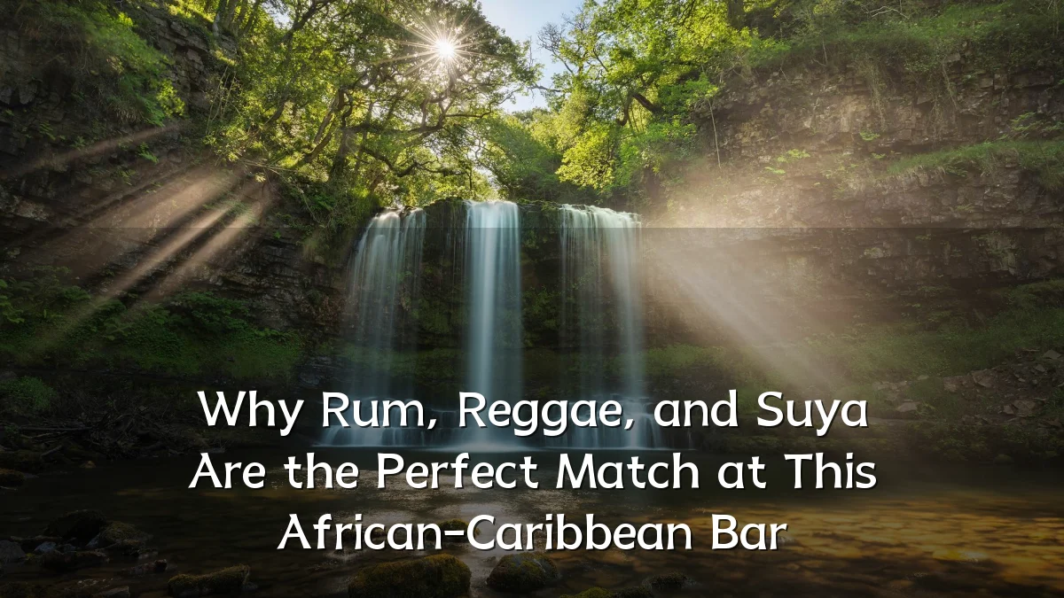 Why Rum, Reggae, and Suya Are the Perfect Match at This African-Caribbean Bar